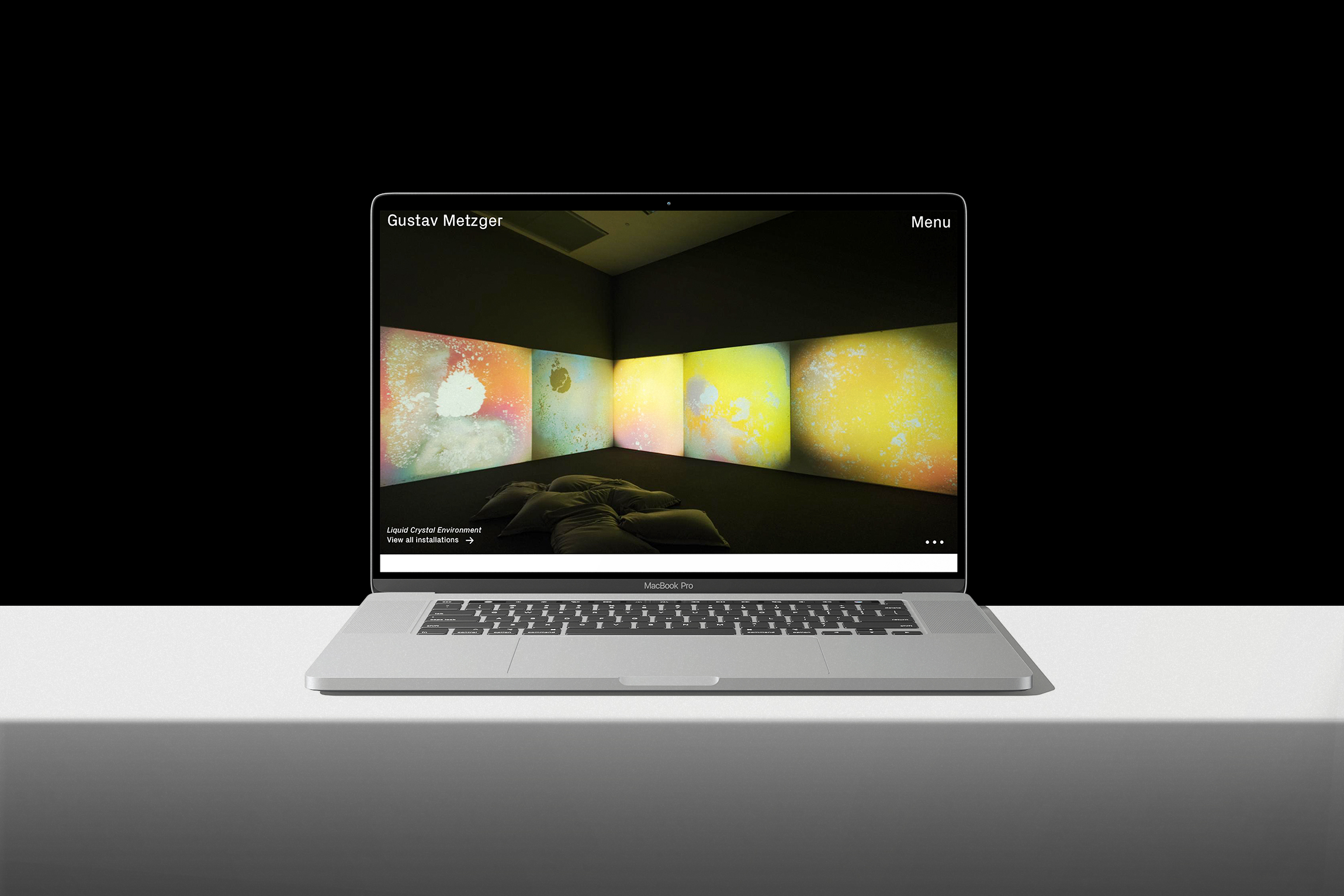 Gustav Metzger Foundation Website